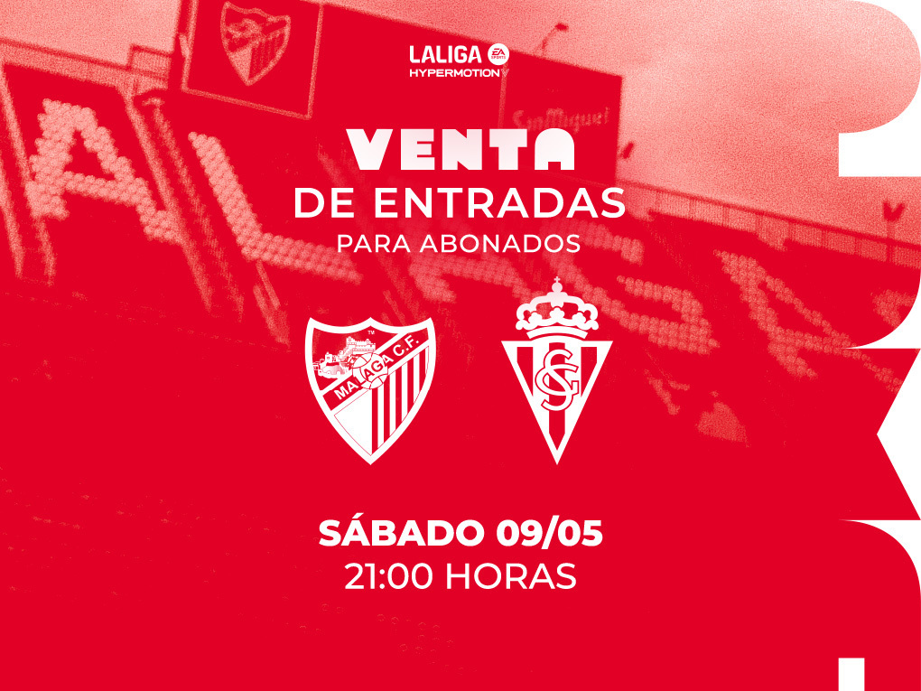 Entradas para el Málaga CF-Real Sporting | Real Sporting | Web Oficial