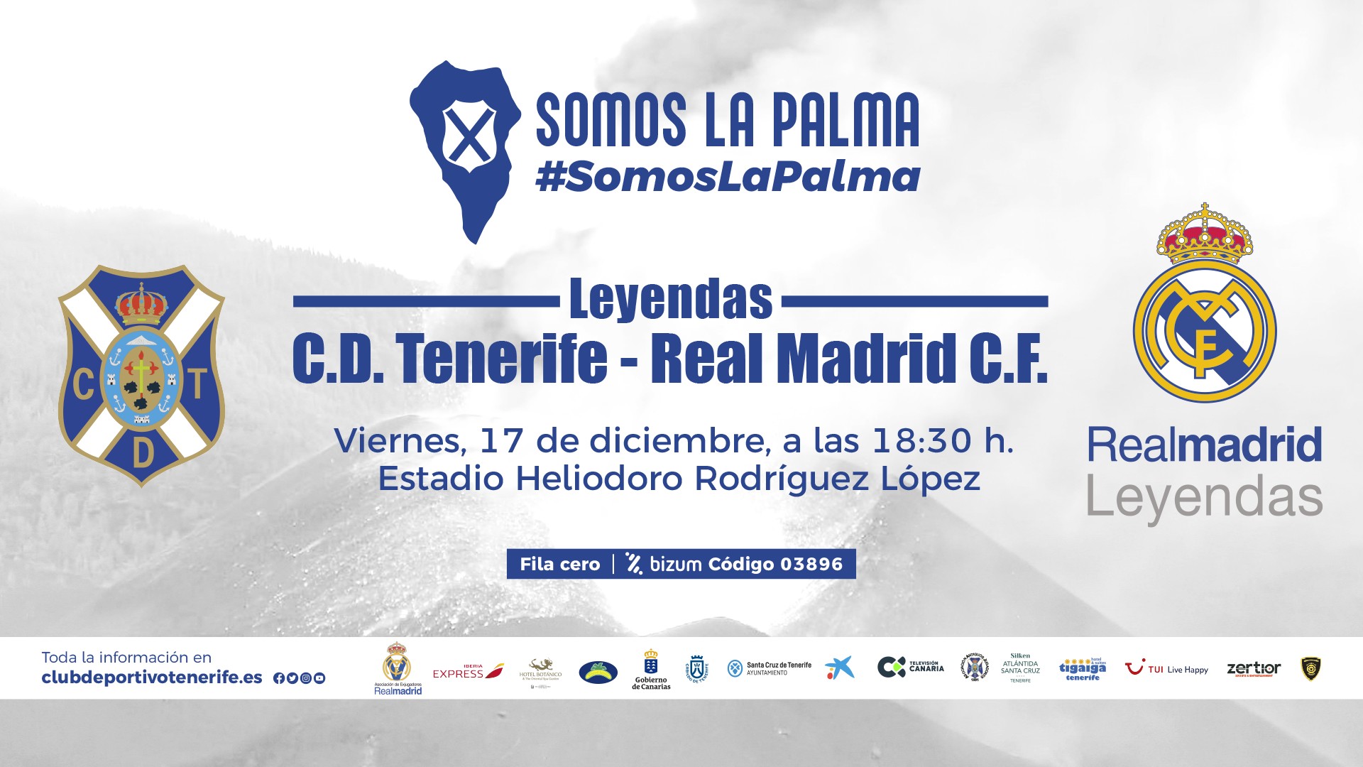 Presentación Del Partido Leyendas CD Tenerife-Real Madrid Leyendas | CD ...