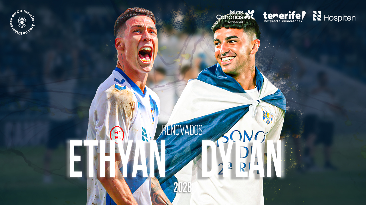 Dylan y Ethyan, blanquiazules hasta 2028