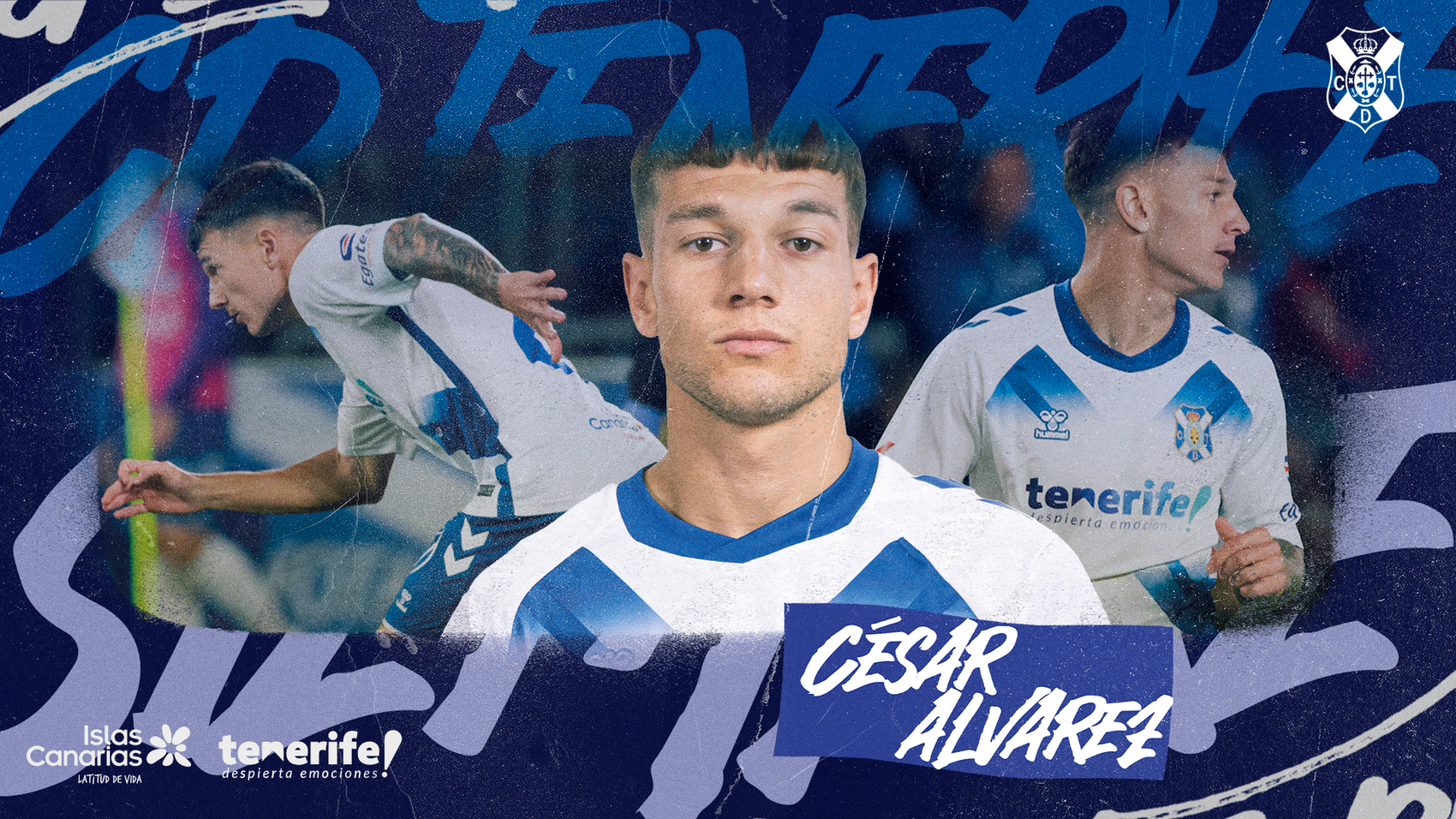 César Álvarez será jugador del primer equipo las tres próximas temporadas