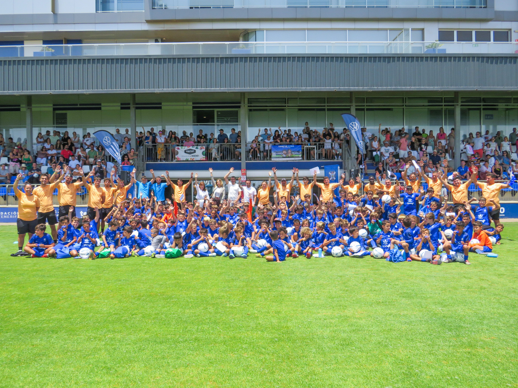 Clausura de la primera semana del XIX Campus Suma en la Ciudad Deportiva
