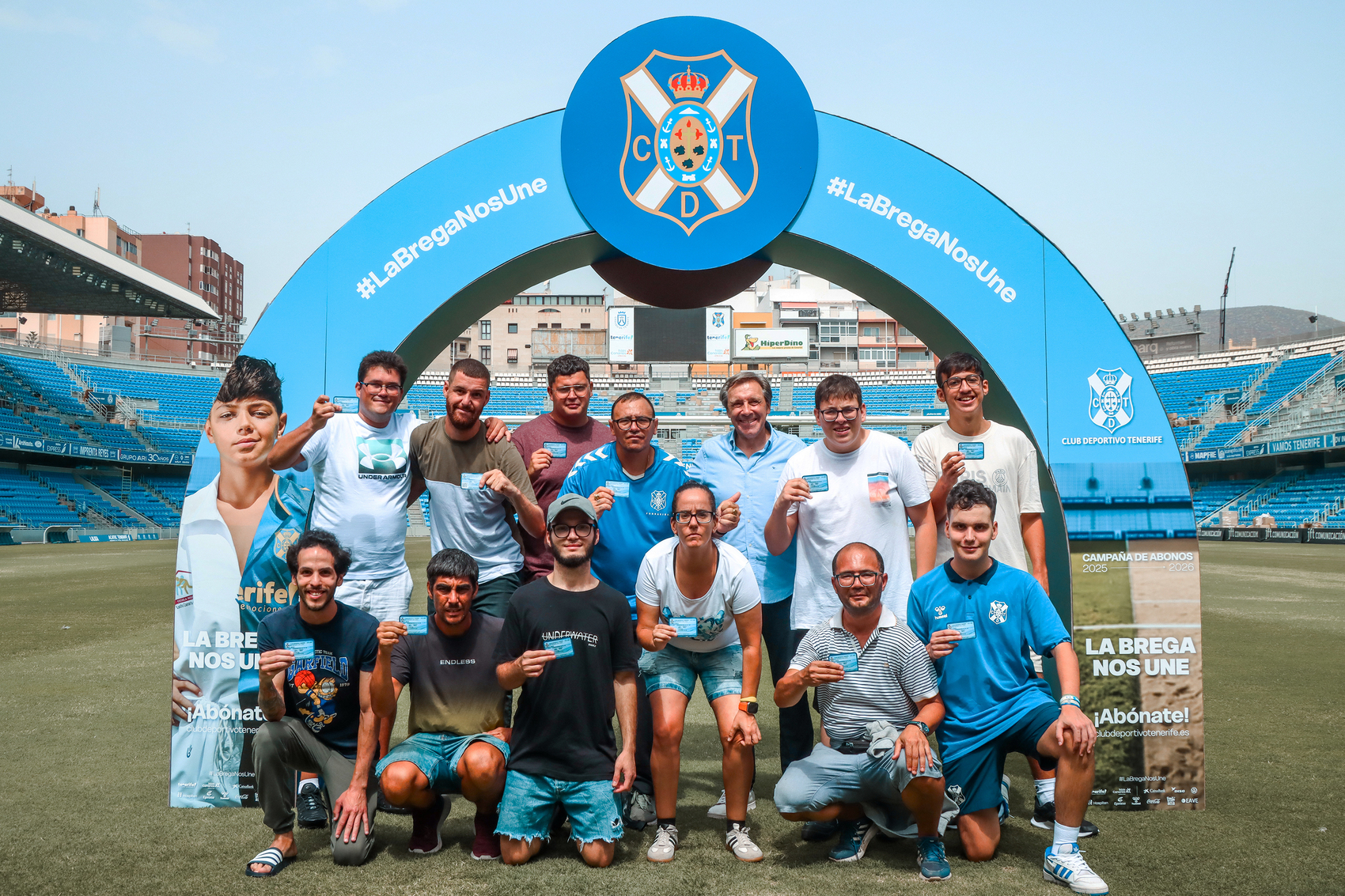 El CD Tenerife EDI se une a la brega en la campaña de abonos blanquiazul