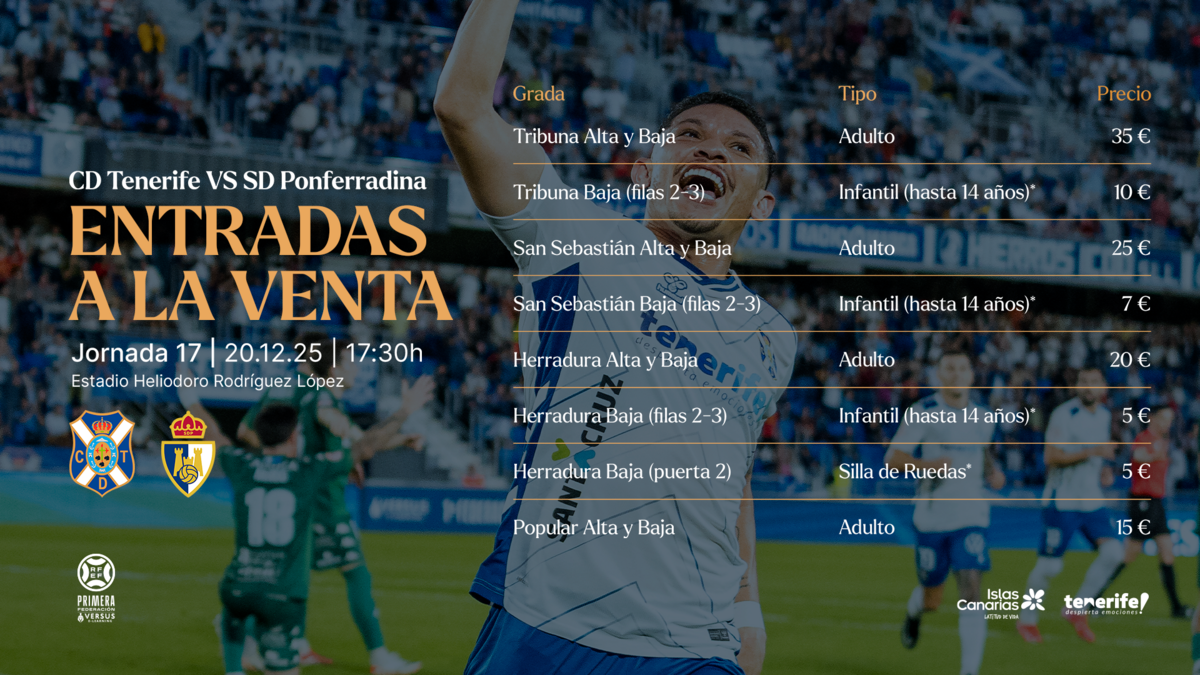 Ya disponibles las entradas para el último partido del año en casa