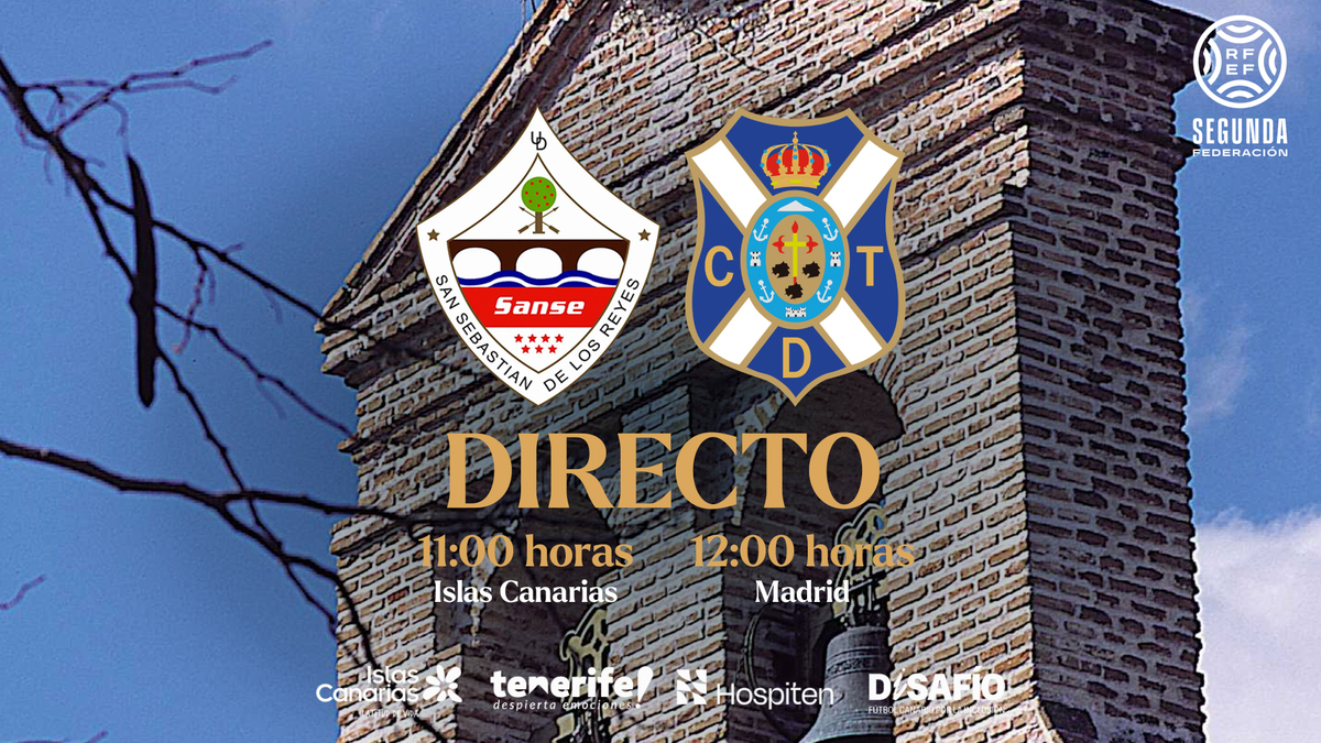 El CD Tenerife B dice adiós a 2025 visitando a la UD Sanse