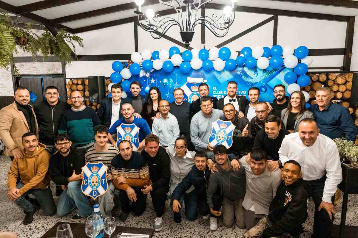 Cena de Navidad muy especial del CD Tenerife