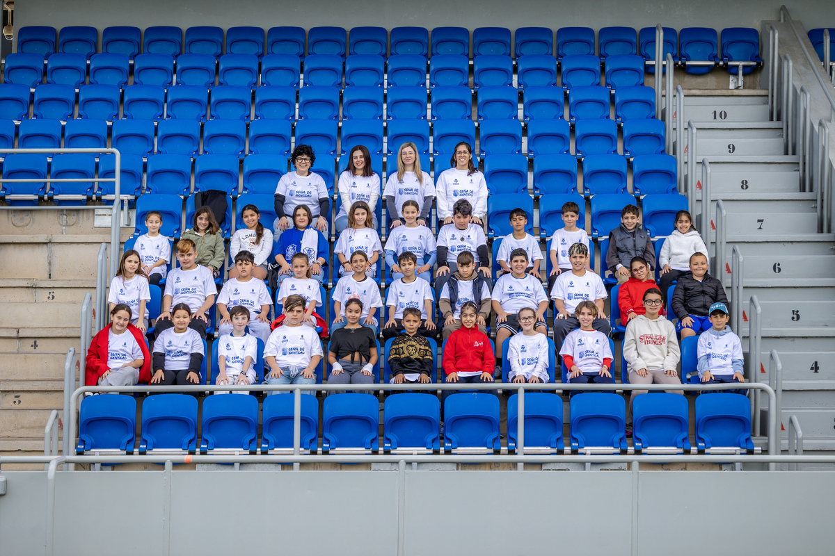 El CEIP Juan Cruz Ruiz protagonista de la sexta jornada del proyecto ‘CD Tenerife: Seña de Identidad’