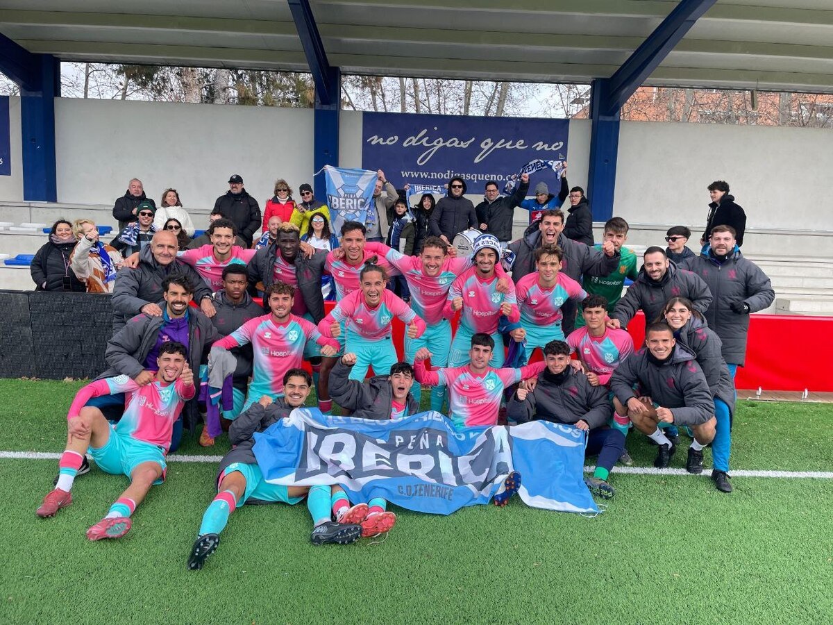 El CD Tenerife B logra su primer y merecido triunfo de 2026 en Madrid