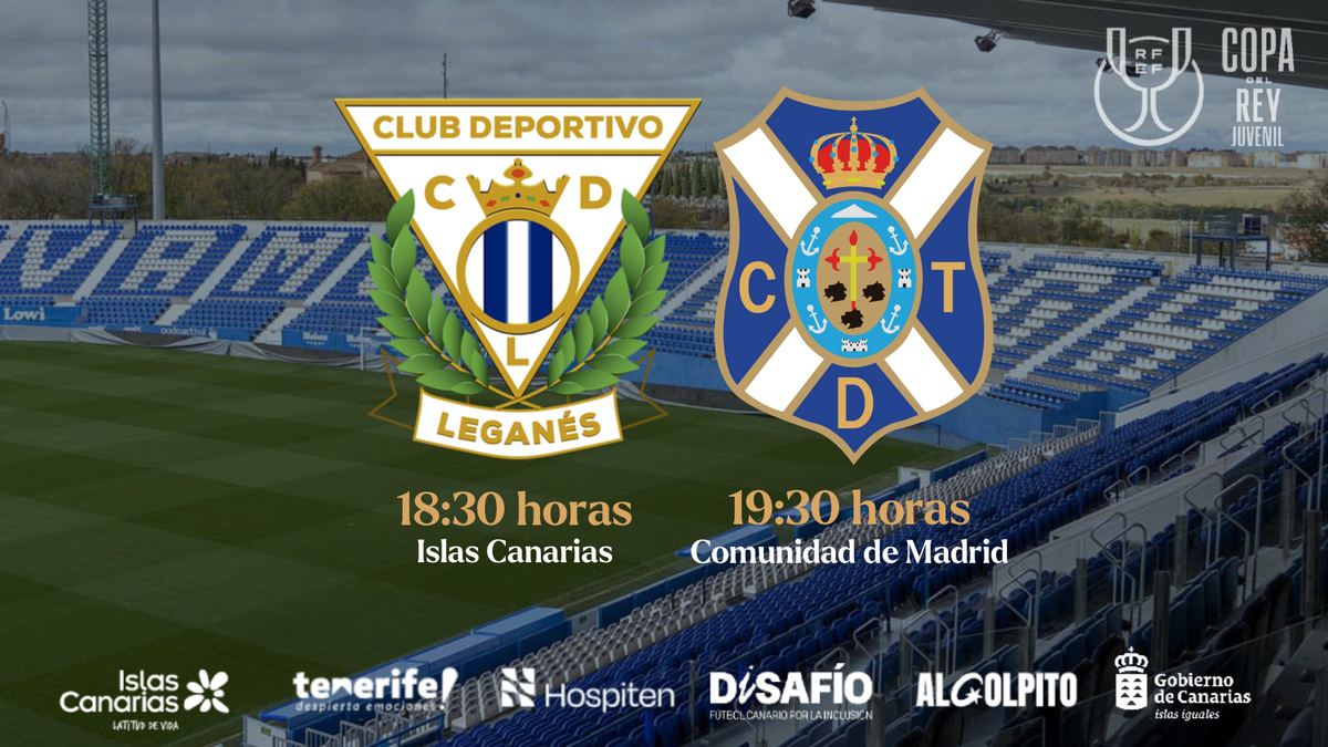 El sueño del Juvenil del CD Tenerife pasa por Butarque