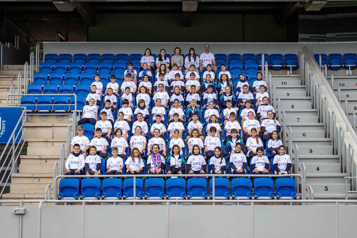 El CPEIPS Pureza de María protagoniza la vigesimotercera jornada del proyecto ‘CD Tenerife: Seña de identidad’