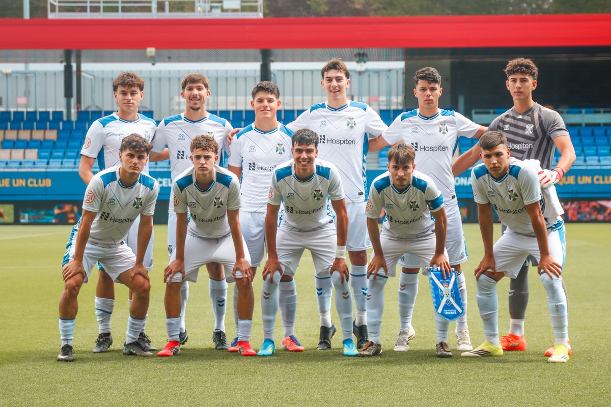 El Juvenil del CD Tenerife cae con orgullo en la Copa de Campeones