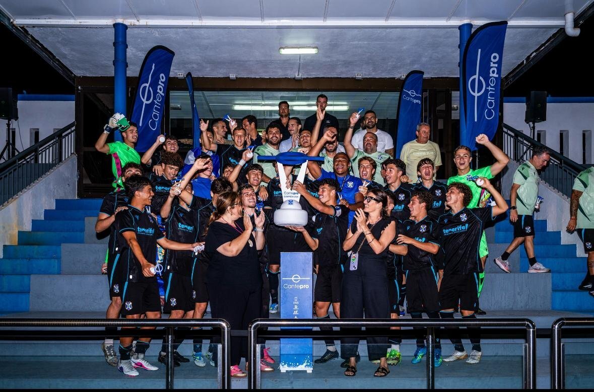 Excelente participación del primer Juvenil del CD Tenerife en el III Torneo U19 Bonita Cantepro