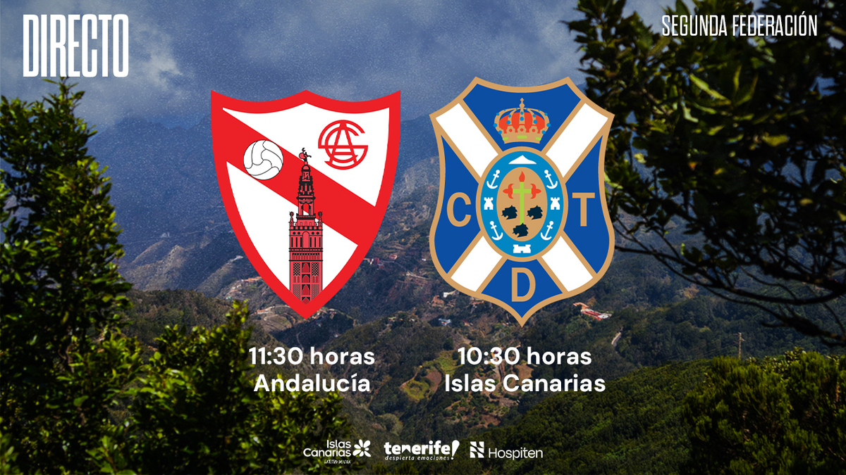 El CD Tenerife B visita al Sevilla Atlético