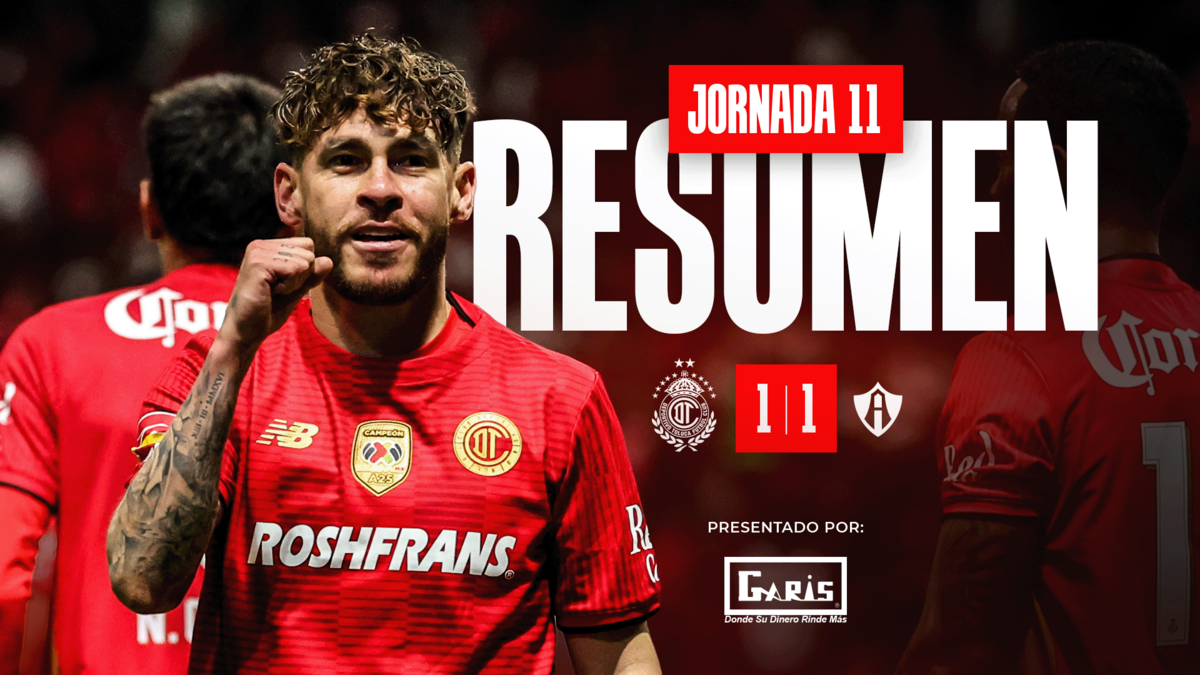 El resumen Jornada 11 | Toluca vs. Atlas | Clausura 2026 | Deportivo ...