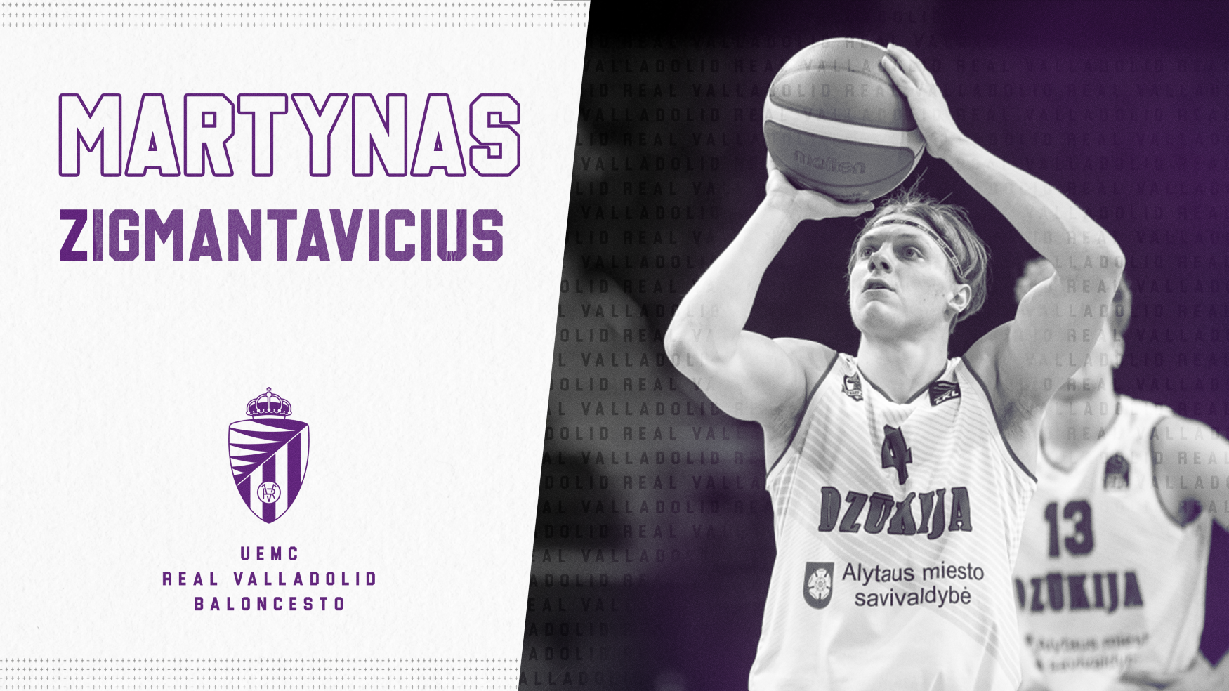 Martynas Zigmantavicius se incorpora al UEMC RVB Real Valladolid CF