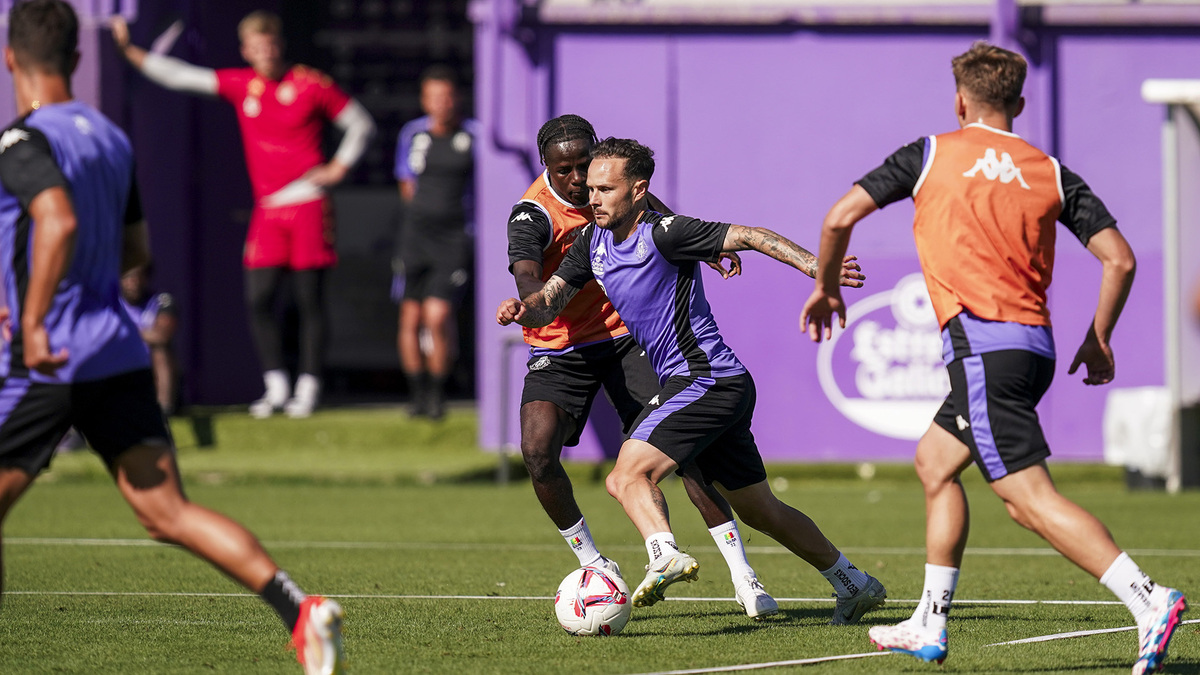 Agenda de entrenamientos antes del Bernabéu | Real Valladolid CF | Web ...