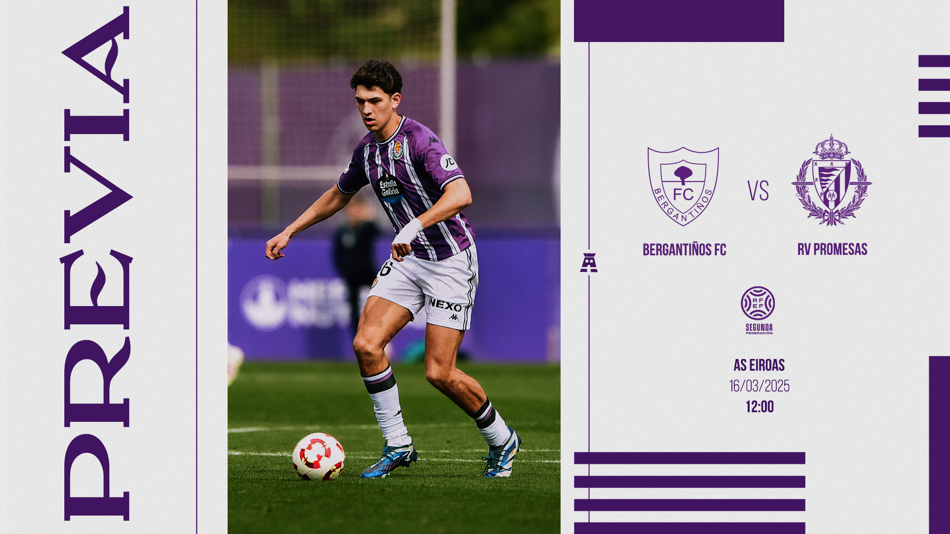 Previa: Bergantiños FC - Real Valladolid Promesas