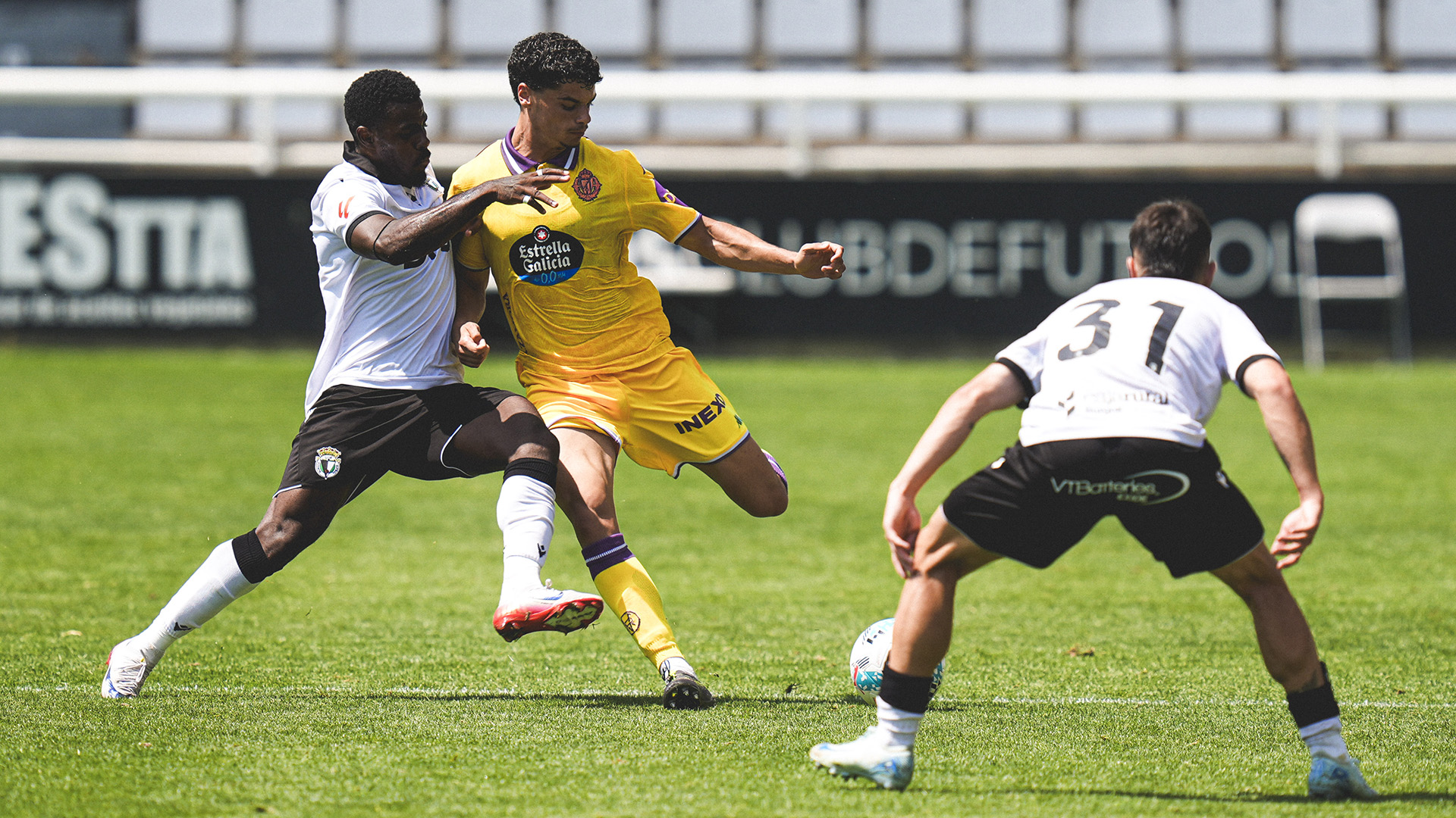 The derby against Burgos, Sunday 6:30 p.m.