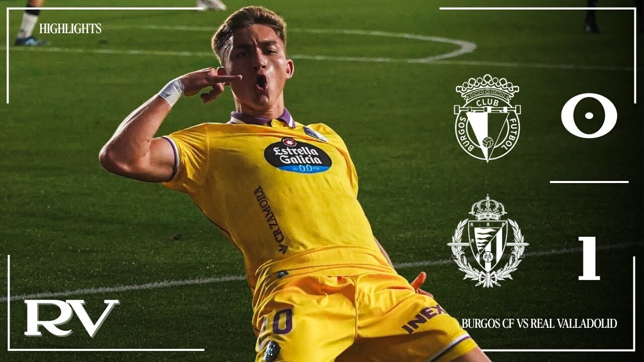 RESUMEN. J9 | Burgos CF VS Real Valladolid #laligahighlights