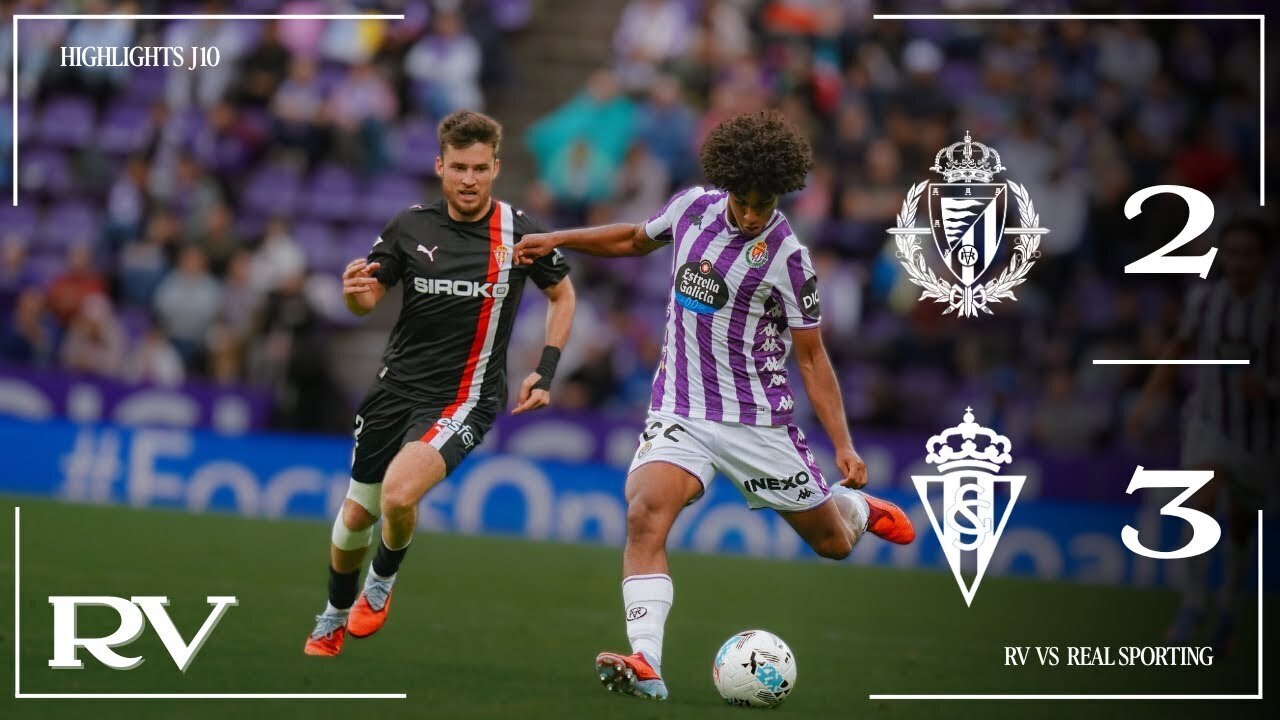 RESUMEN. J10 | Real Valladolid vs Real Sporting de Gijón #laligahighlights
