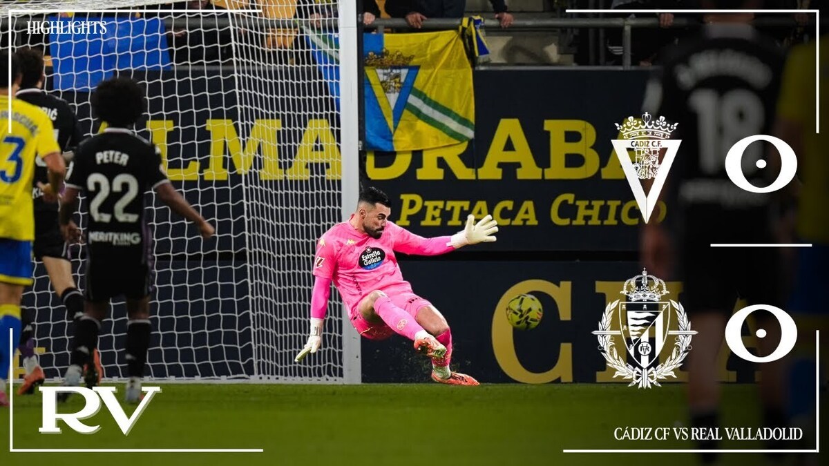 RESUMEN. J13 | Cádiz CF vs Real Valladoli #laligahighlights