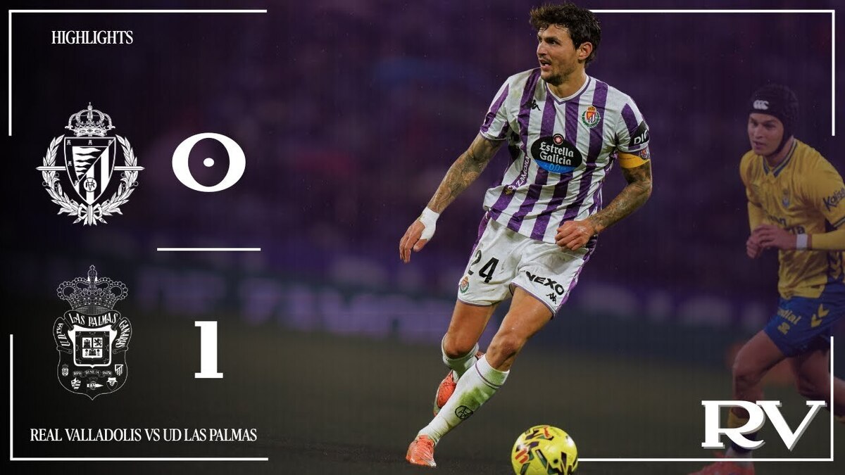 RESUMEN. J14 |  Real Valladolid vs UD Las Palmas #laligahighlights