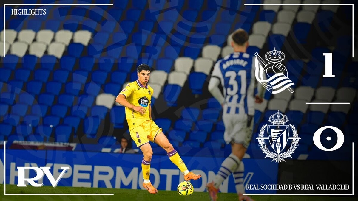 RESUMEN. J15 |  R. Sociedad B vs Real Valladolid #laligahighlights