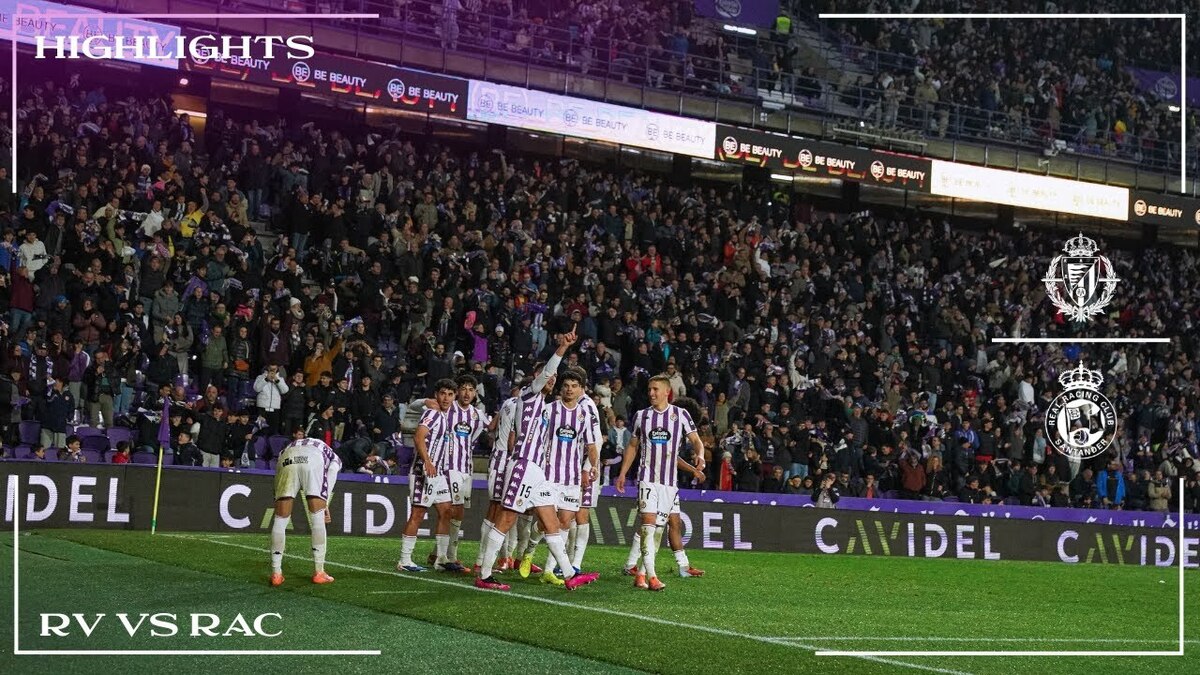 RESUMEN. J20 | Real Valladolid vs Racing de Santander #laligahighlights