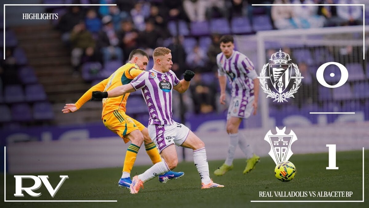 RESUMEN. J23 | Real Valladolid VS Albacete BP #laligahighlights