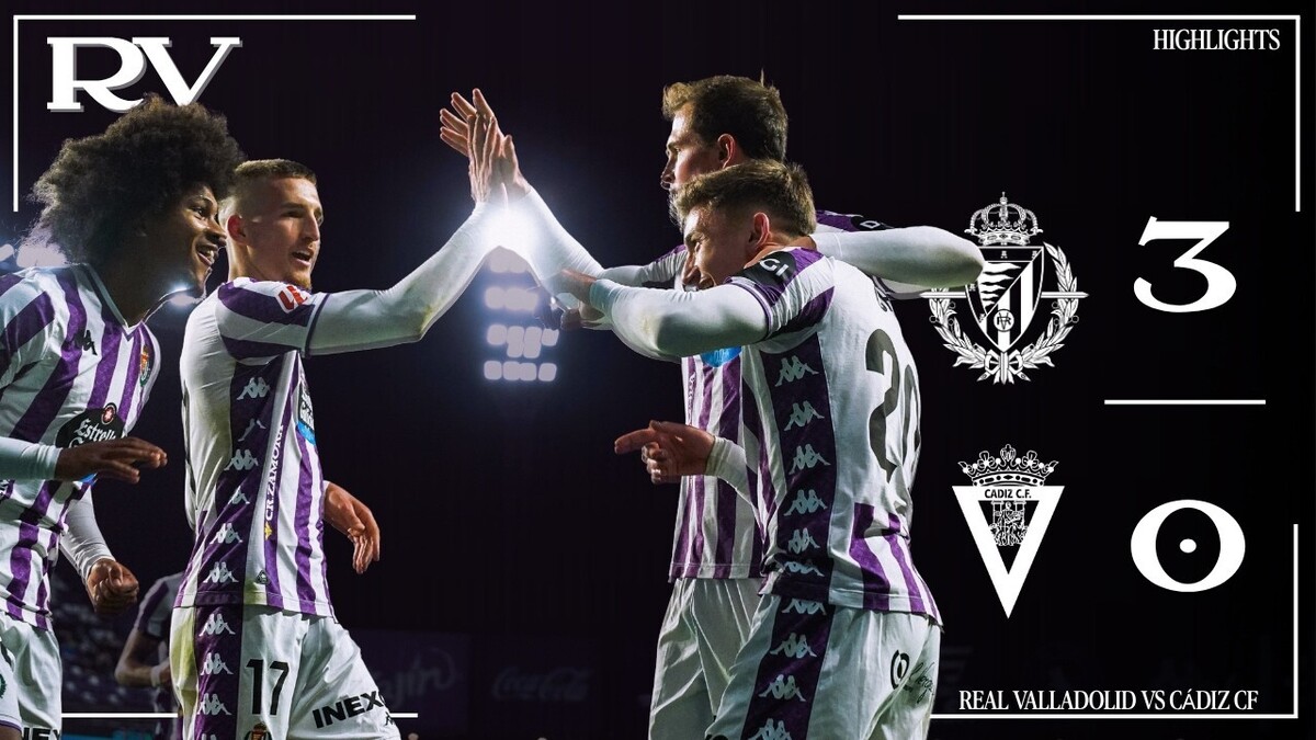 RESUMEN J33 | REAL VALLADOLID VS CÁDIZ CF #laligahighlights
