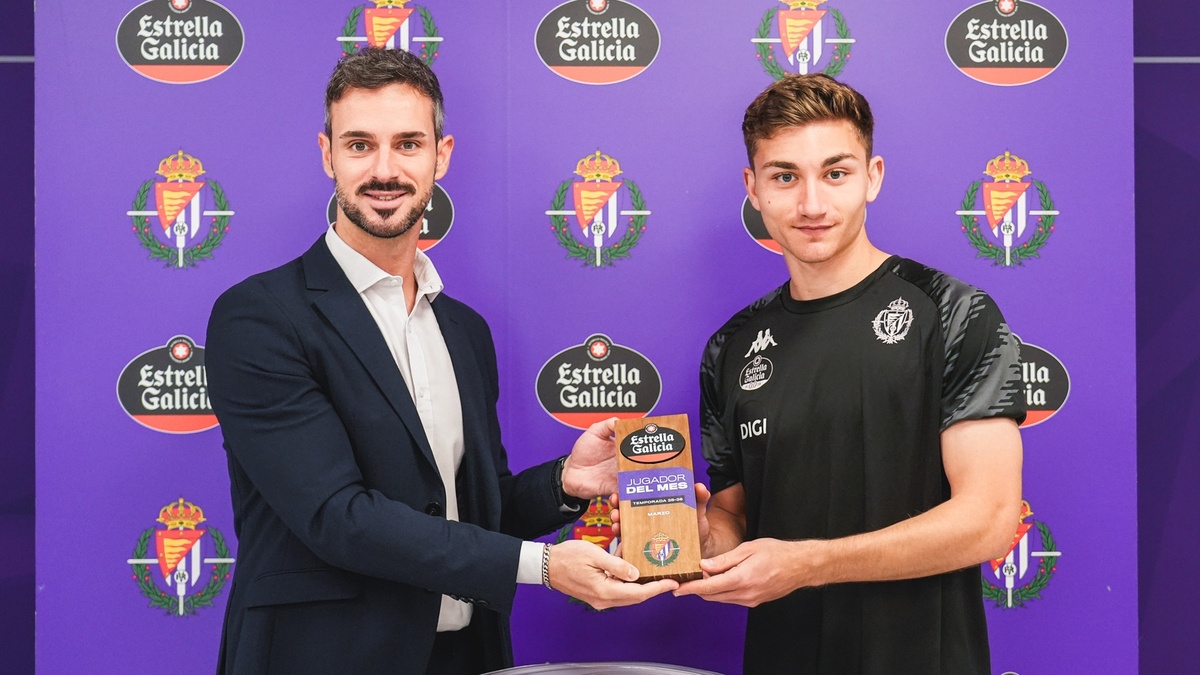 Chuki, Spieler des Monats März bei Estrella Galicia