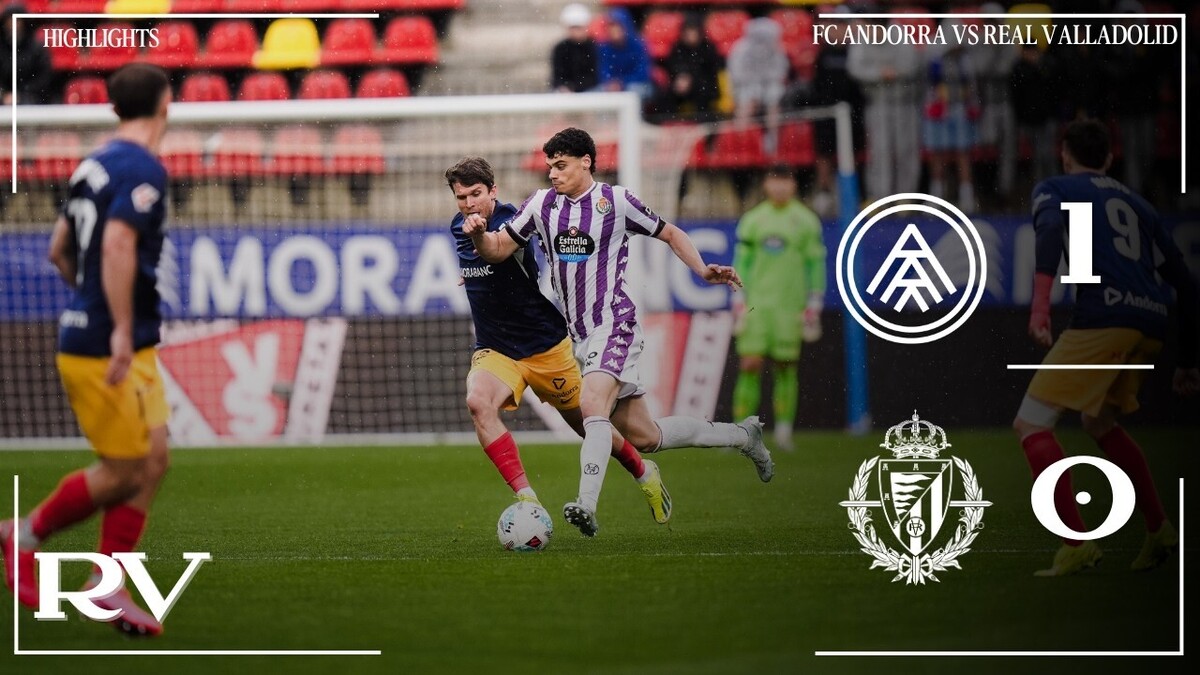 RESUMEN J36 | FC ANDORRA VS REAL VALLADOLID #laligahighlights