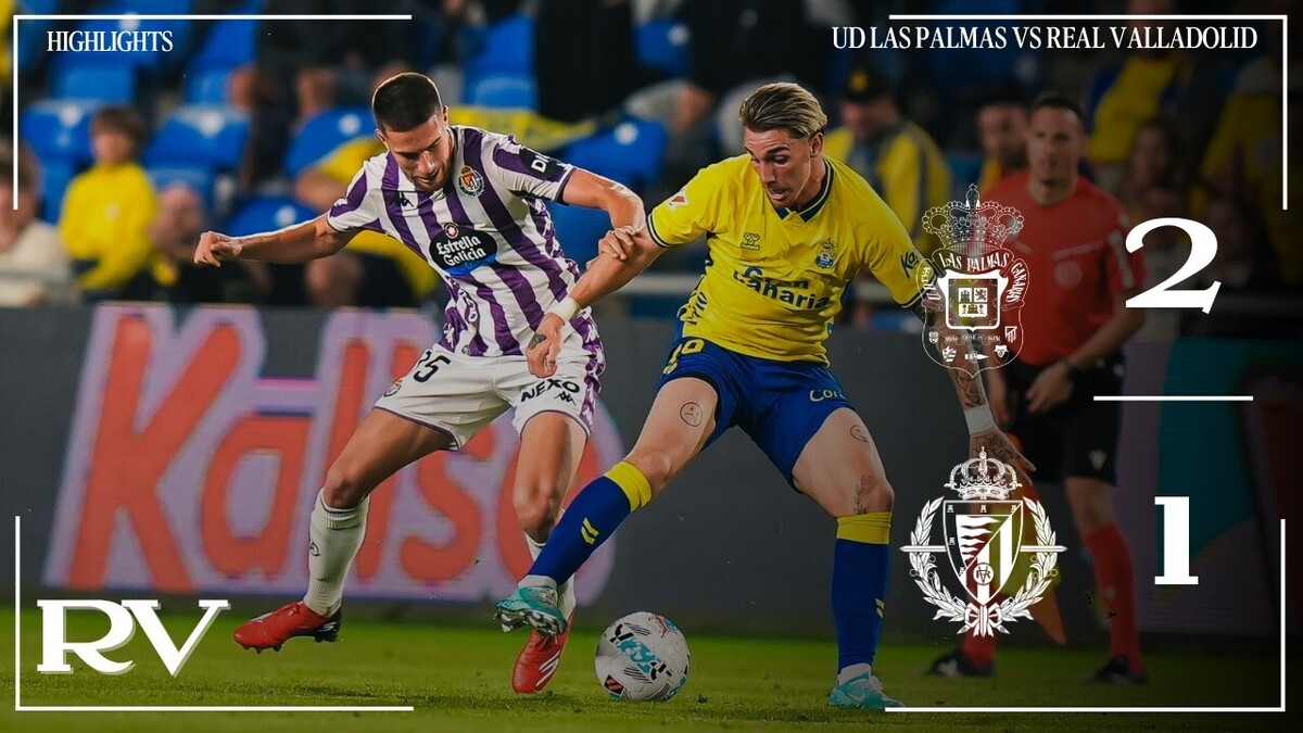 RESUMEN J38 | UD LAS PALMAS VS REAL VALLADOLID #laligahighlights