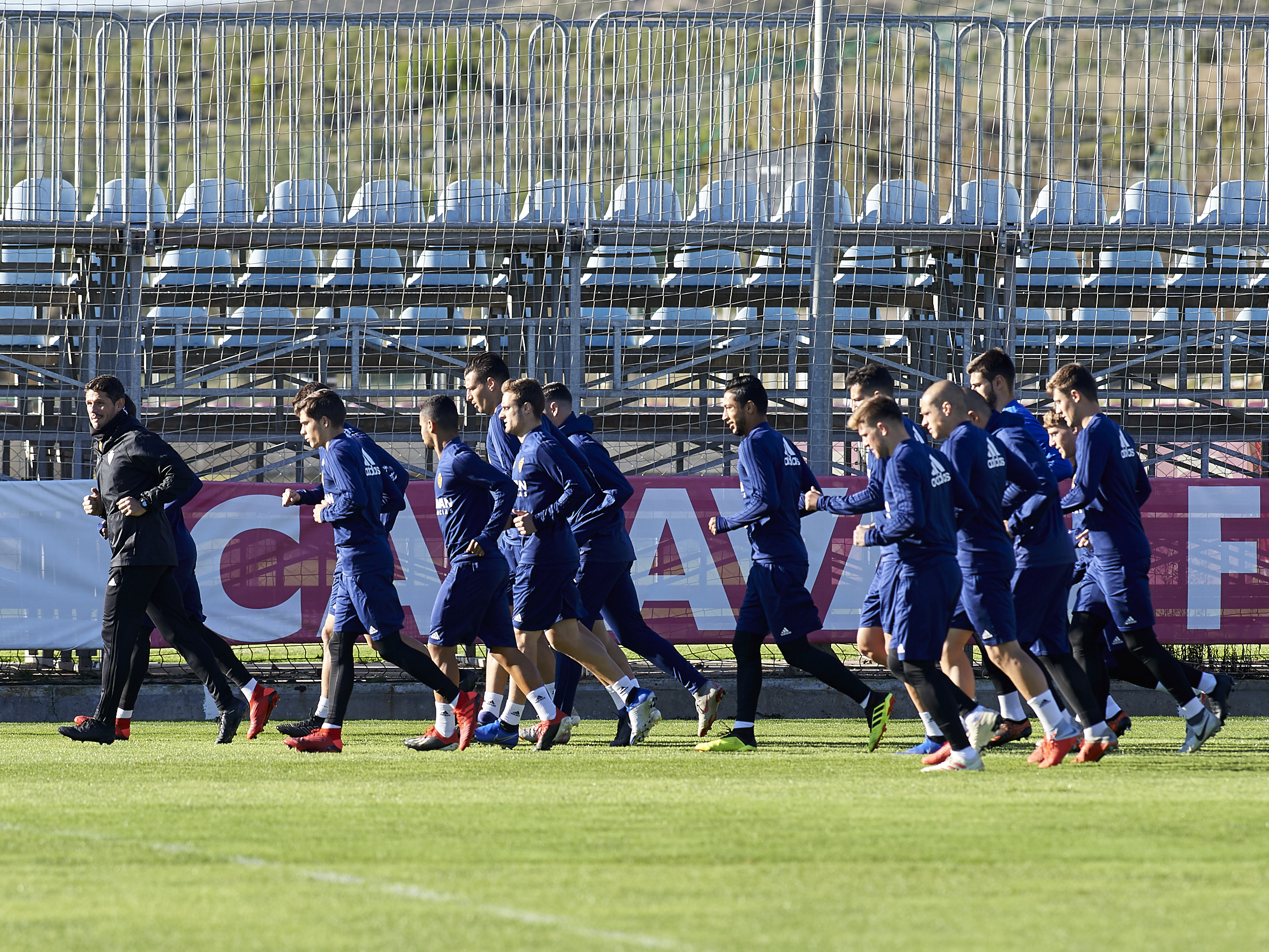 El equipo aragonés vuelve al trabajo en la Ciudad Deportiva | Real ...