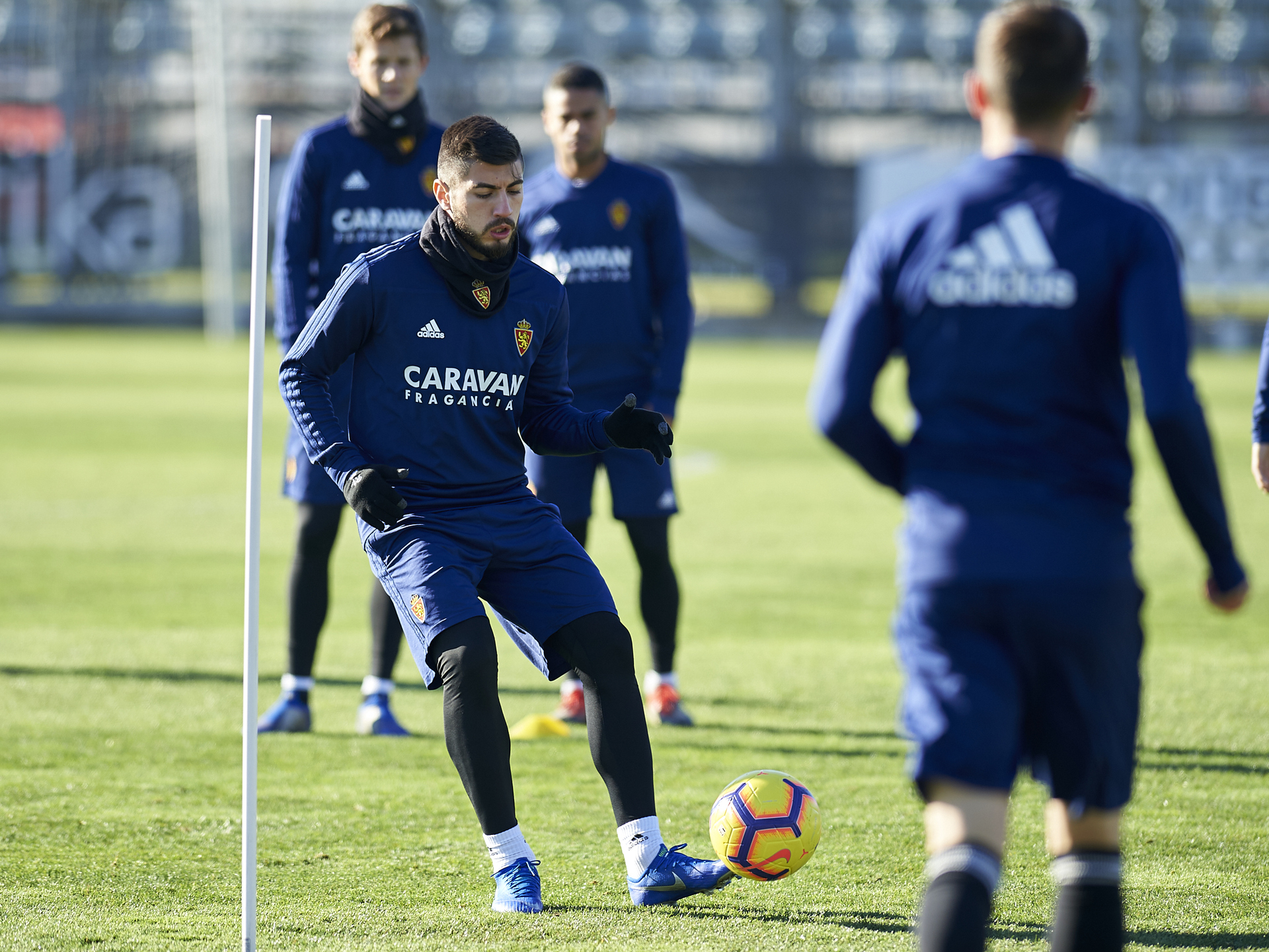Nueva jornada de trabajo zaragocista pensando en el Sporting | Real ...