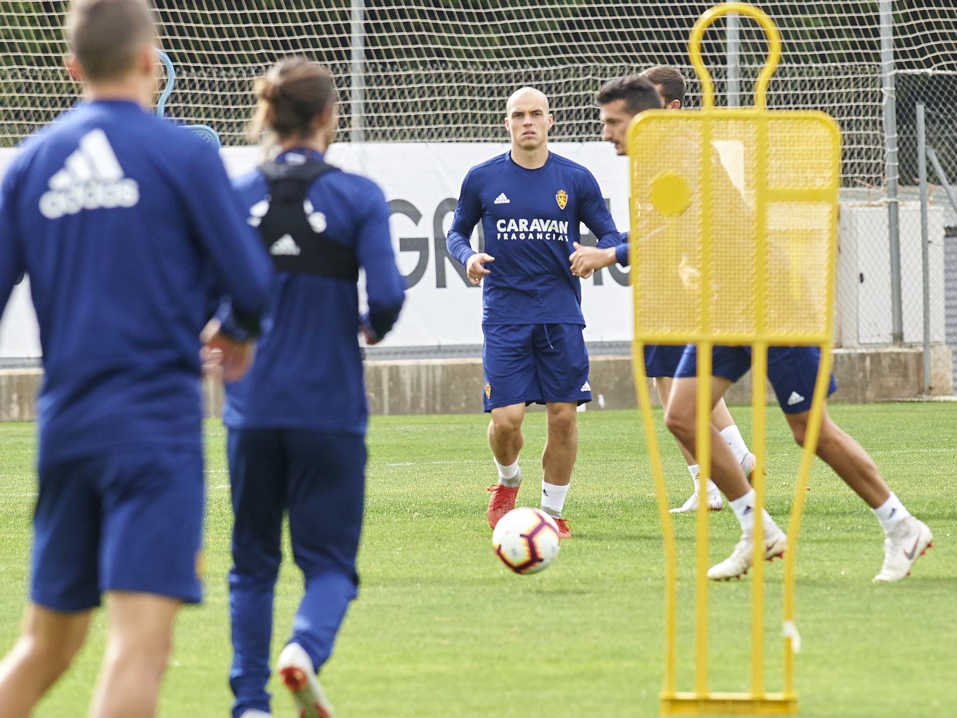 Vuelta al trabajo del equipo en la Ciudad Deportiva tras el choque ...
