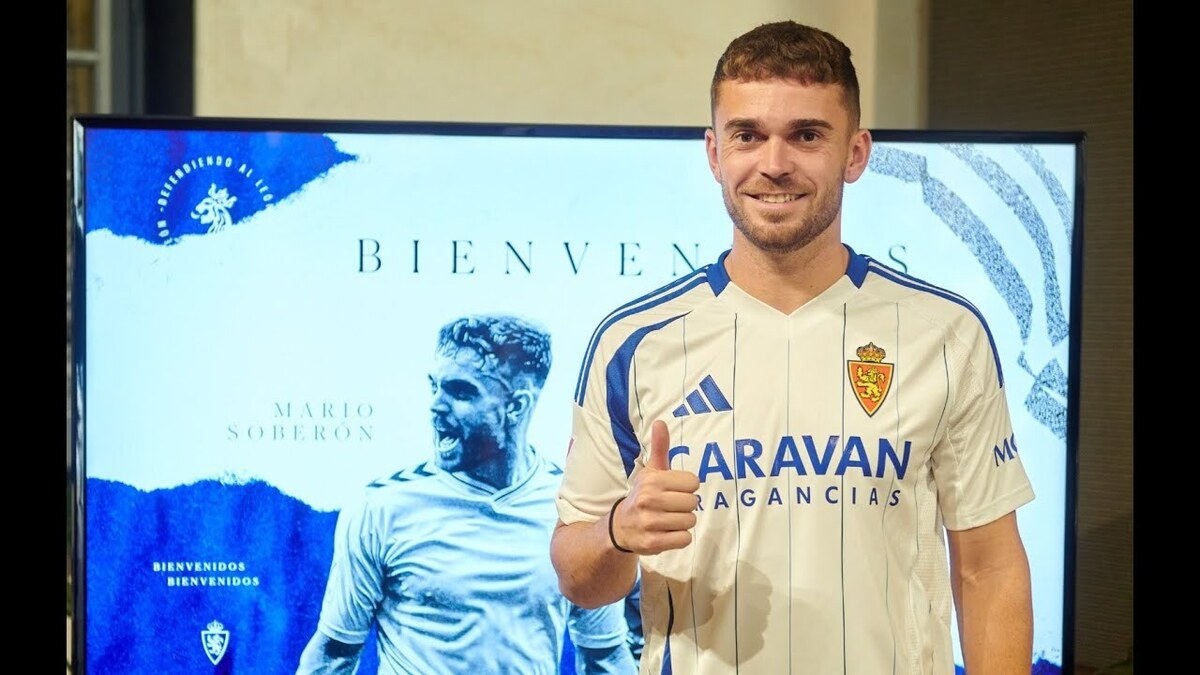 🎙️ Mario Soberón: "Llegar al Real Zaragoza es un salto en mi carrera ...