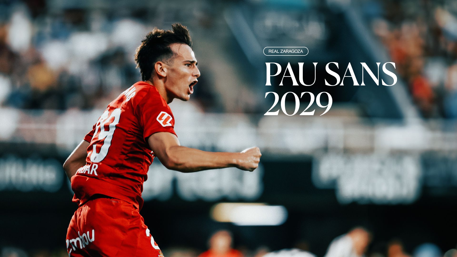 El Real Zaragoza cierra la renovación de Pau Sans hasta 2029 | Real  Zaragoza | Web Oficial
