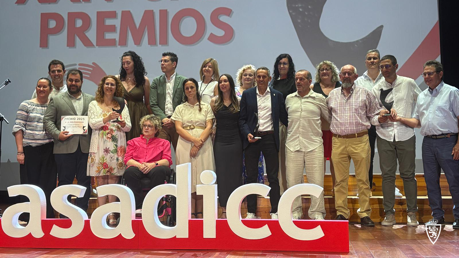 El Real Zaragoza Genuine, reconocido en la XXIV Edición de los premios Asadicc