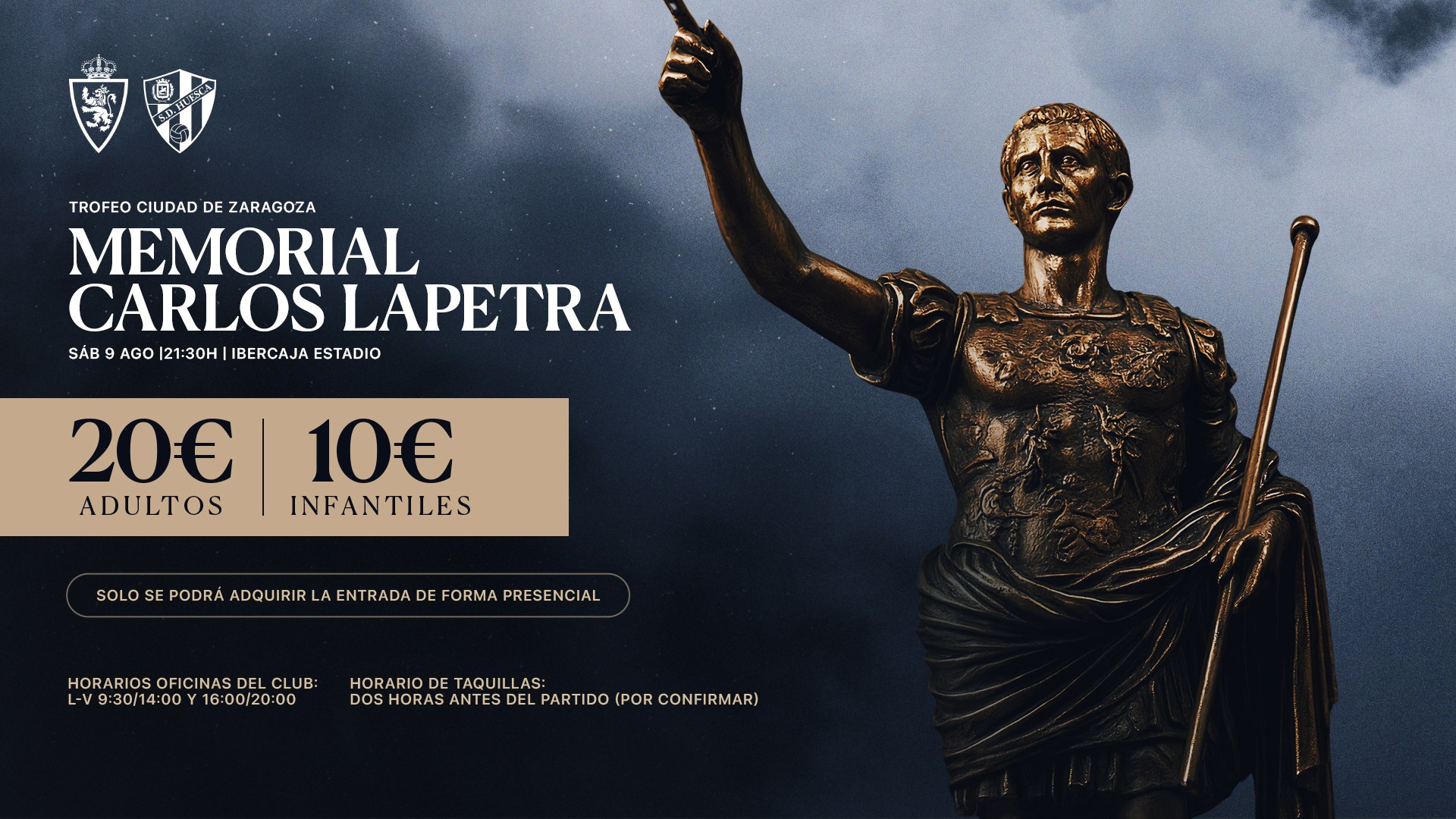 Tickets für das Carlos Lapetra Memorial – | Der Verkauf der Trophäe der ...