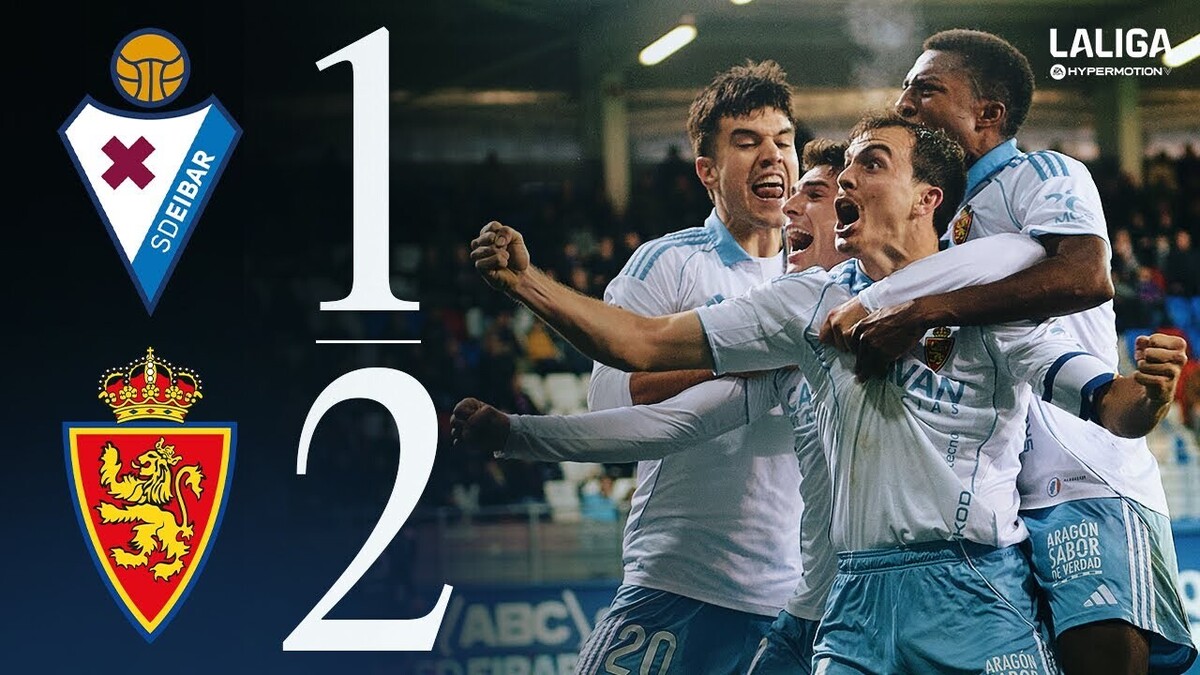 VICTORIA | SD EIBAR 1-2 Real Zaragoza | LaLiga Hypermotion | Real ...