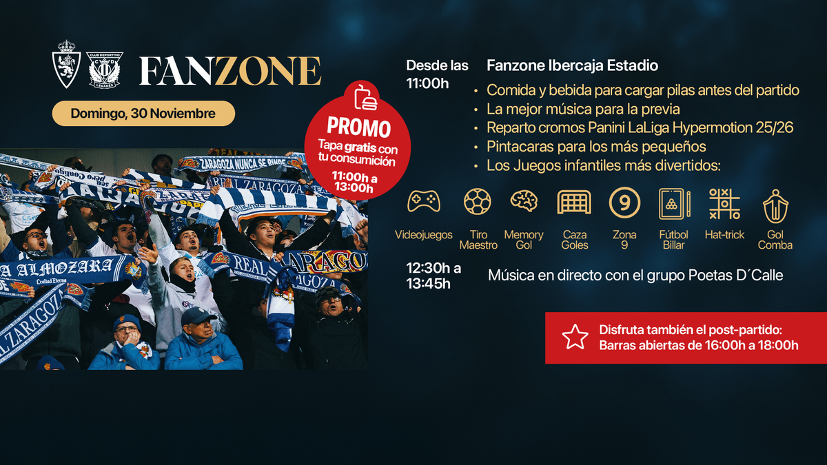 Experience the great pre-game festivities for Real Zaragoza vs ...