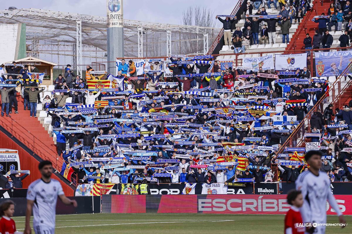 Real Zaragoza verfügt über ein Kontingent von 349 Auswärtstickets für das ...